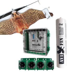 Pack de Controlo de Aves para Condomínios